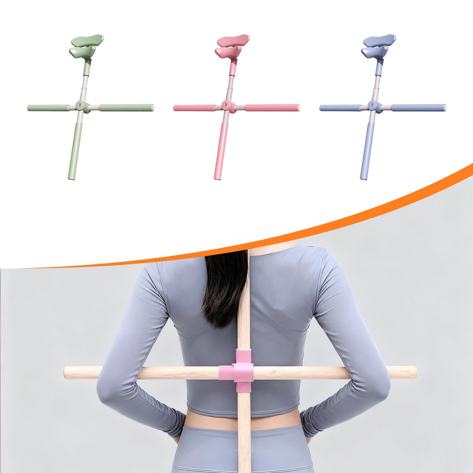 Posture Corrector Back - 요가 스틱 크로스 오픈 백 자세