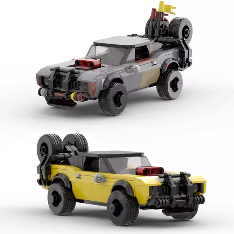 Bricklink MOC 매드 맥스 카마로 레이싱 머슬 - Victor Racket Jetspeed 리뷰 및 가격