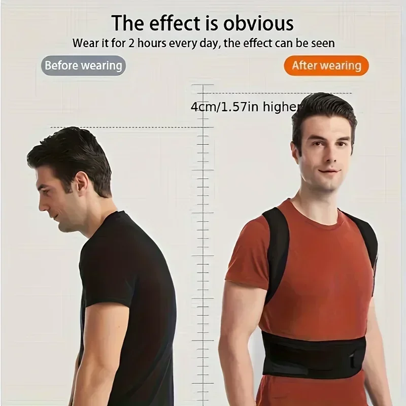 새로운 등 윗부분 자세 교정기, 쇄골 지지대, 등 자세 - Posture Corrector Back 리뷰 및 가격
